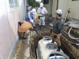 リノベ現場。浄化槽設置！ アイチャッチ