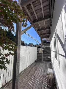 築15年。ノーメンテの木材は正直です。 アイチャッチ 築15年。ノーメンテの木材は正直です。 アイチャッチ