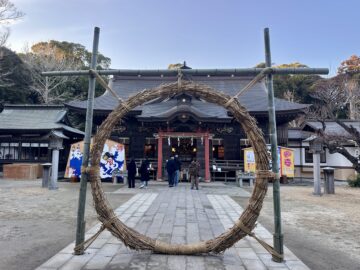 年末の魚市場と幸先詣 アイチャッチ