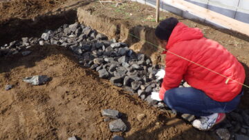 香取市岩ヶ崎台。割栗石入りました。 アイチャッチ 香取市岩ヶ崎台。割栗石入りました。 アイチャッチ