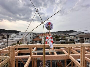 待ちに待った上棟！おめでとうございます！ アイチャッチ