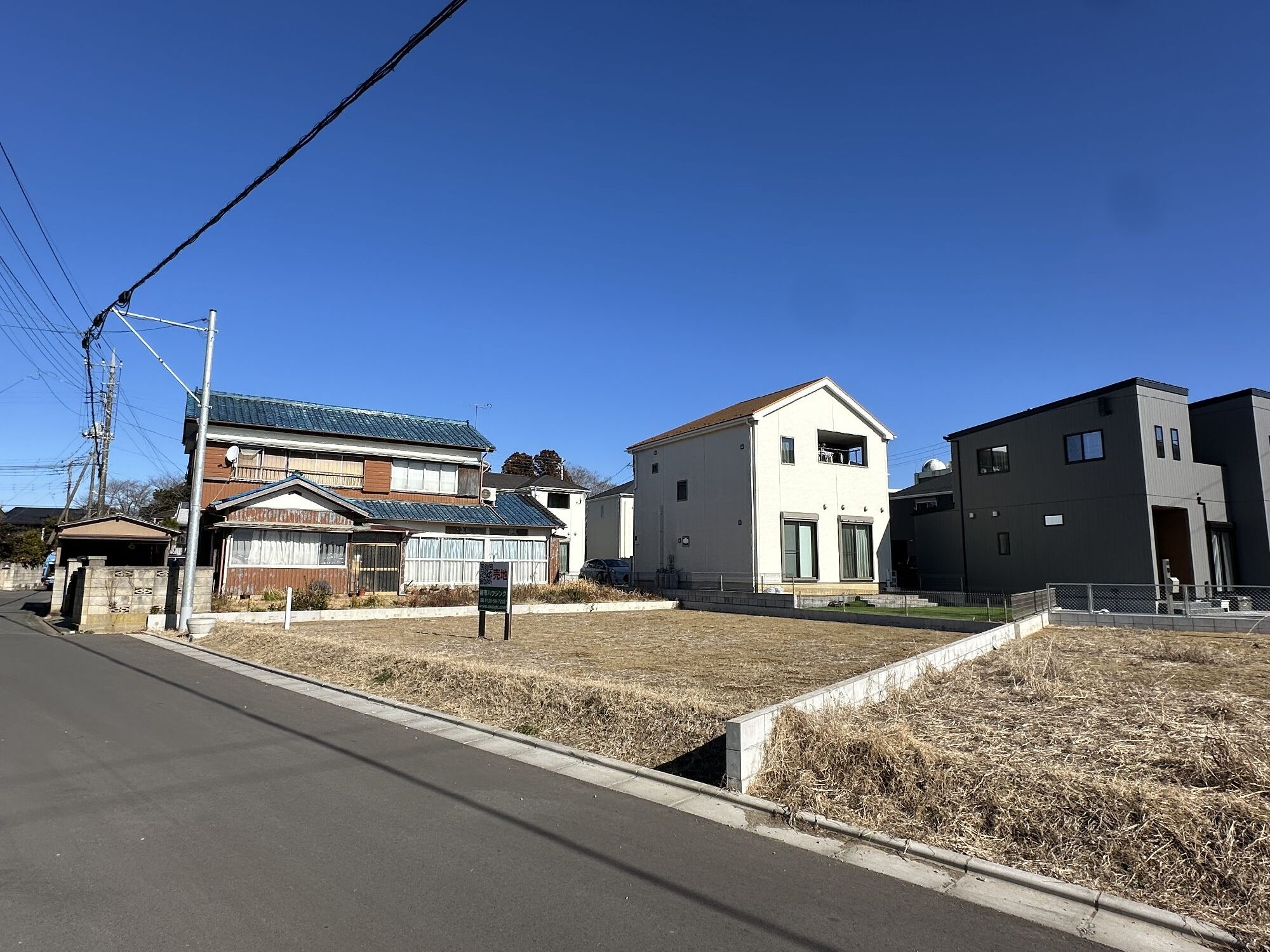 売地！　佐原高校隣接の分譲地2区画。B区画 60坪 950万円 アイチャッチ