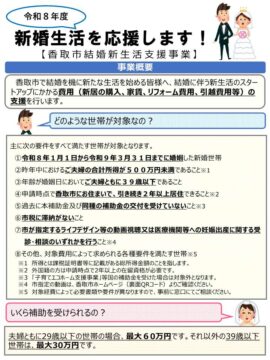 香取市に住んで家を建てる。新婚さんへの補助金ご存じですか？ アイチャッチ
