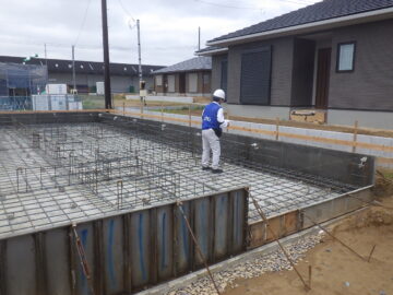 「小さな豪邸」配筋検査も無事合格。 アイチャッチ